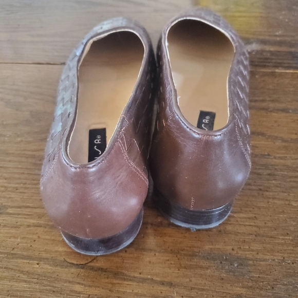 Unisa Woven Leather Slip On Shoes - Picture 3 of 6